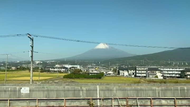 青木俊直のインスタグラム：「富士山きれいー」