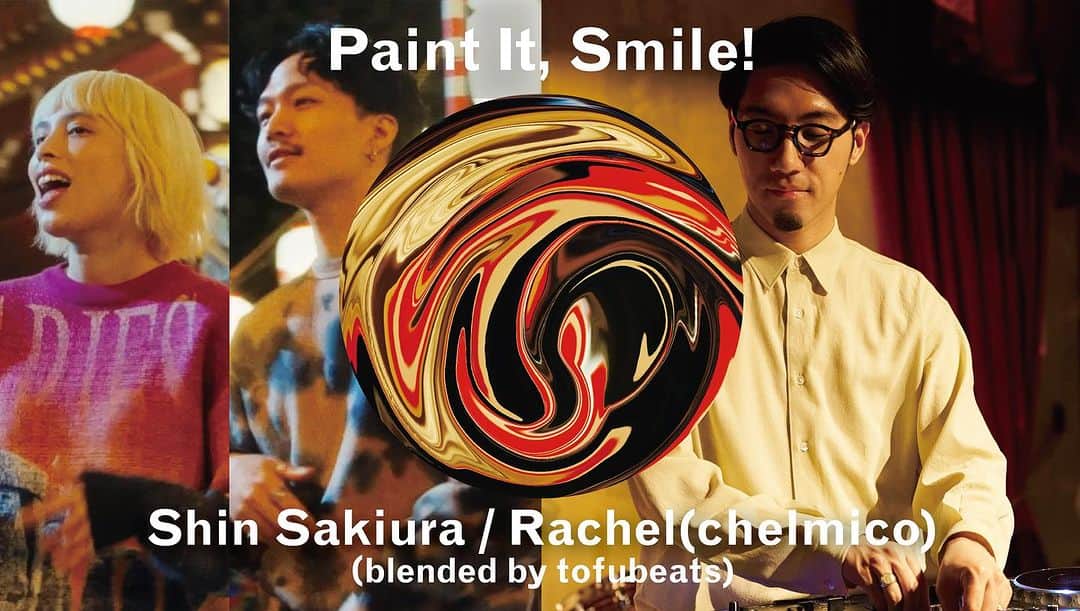 tofubeatsさんのインスタグラム写真 - (tofubeatsInstagram)「rachel、Shin Sakiura 両氏と作った楽曲、「Paint it, Smile!」のビデオが先ほど公開になりました。tofubeatsも一瞬でてますので探してみてください！  @bacardi_jp @ohayoumadayarou @shinsakiura_tokyo」11月24日 22時41分 - tofubeats