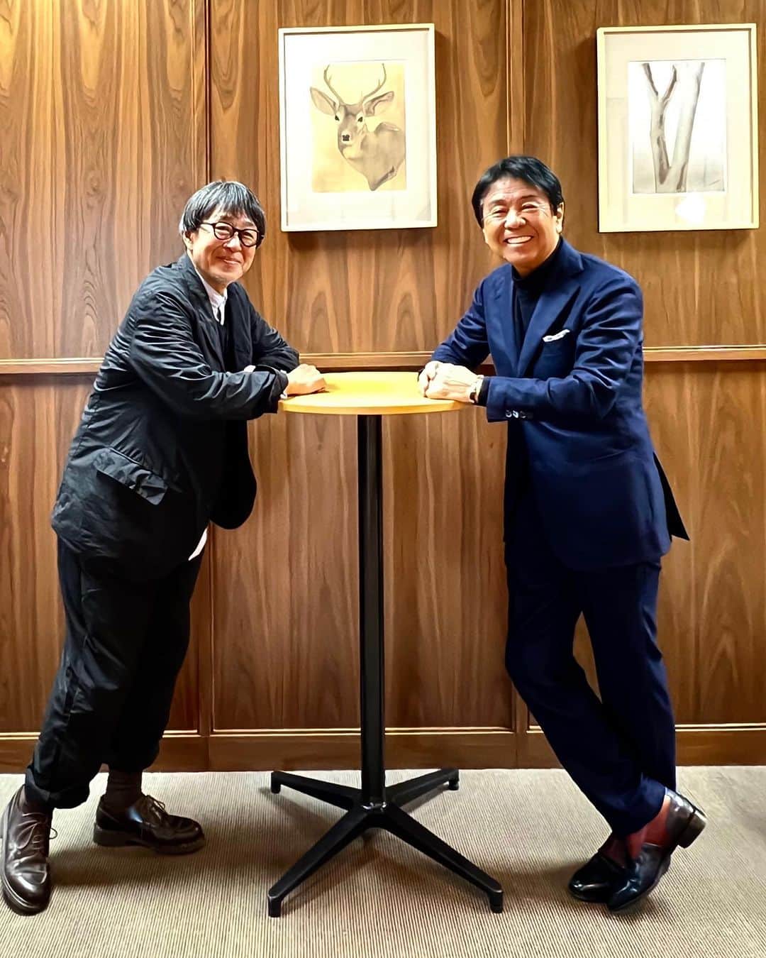 設楽洋のインスタグラム：「BEAMSのスーパークリエイター 窪ディレクターと…😃‼️  @popthom @beams_official @brillaperilgusto @beams_f」