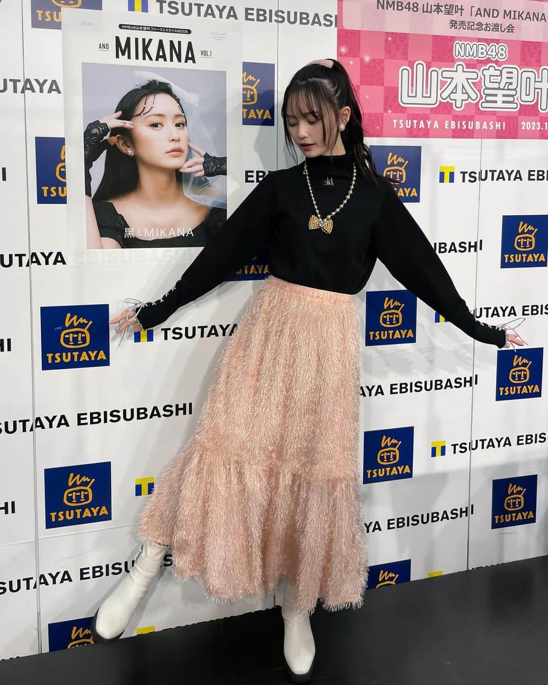 山本望叶さんのインスタグラム写真 - (山本望叶Instagram)「#andMIKANA お渡し会🖤ありがとうございました！」11月24日 21時48分 - mikana.yamamoto