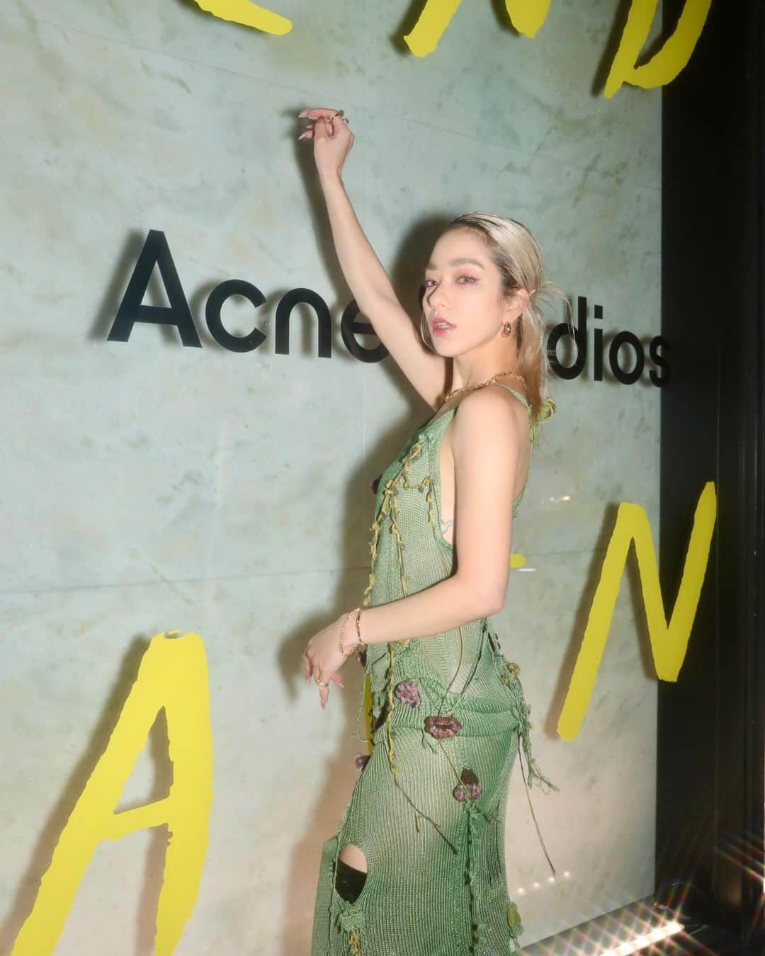 Unaのインスタグラム：「My Friend Magnus Book launch party 📚 @acnestudios @magnuscc ✨  📸 @yuri_horie_ #acnestudios #PR」