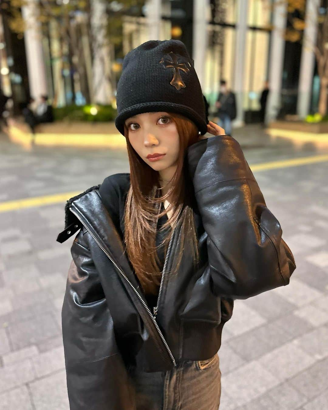 桜井美悠（みゆみゆ）さんのインスタグラム写真 - (桜井美悠（みゆみゆ）Instagram)「#miyuqlo#低身長ファッション#152cmコーデ  最近の購入品たち🌙  tops→ @zara  outer→ @emoda_official  pants→ @zara  shoes→ @nakedwolfe   ニット帽だけ何年か前にセレクトショップで買ったもの。  アイテム詳細ストーリーで載せた方がいいかな？」11月24日 13時39分 - miyumiyu1112