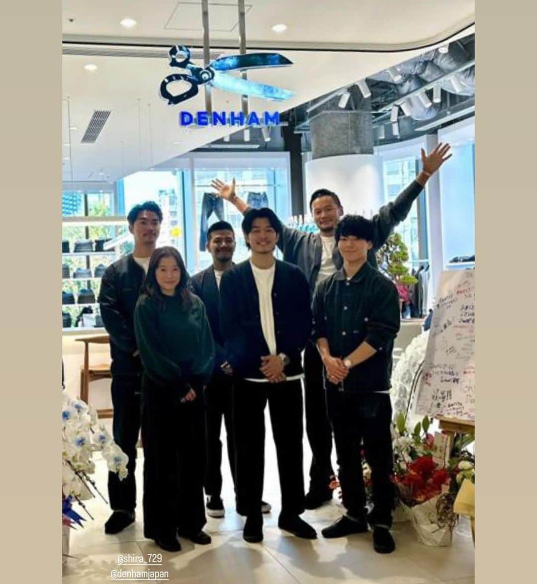 デンハムさんのインスタグラム写真 - (デンハムInstagram)「NEW STORE opening, today in Tokyo. ❤️🇯🇵Big congratulations to DENHAM Japan team. Abudai Hills, Tokyo. #denham #denhamjapan #jasondenham #denhamthejeanmaker #thetruthisinthedetails」11月24日 14時32分 - denhamthejeanmaker