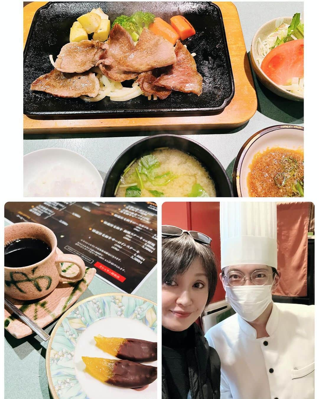 萩原佐代子さんのインスタグラム写真 - (萩原佐代子Instagram)「昨日はご来場ありがとうございました。 写真は特撮チームの写真です。　 本日も18時20分より、アニメチーム、特撮チームとミニイベント、キャンパスプラザ京都にてございます←入場無料です→ 明日25日（土）宝塚商工会議所でお待ちしています。遊びに来てね❣️❣️ 詳細はこちらです https://bemjapantour-2022.jimdosite.com/  ランチタイムお世話になっています「グリル葵」さんへ。大繁盛カウンターキッチン内のシェフのお仕事ぶりはショーみたい（無駄の無い職人技❣️すごい）  #キャンパスプラザ京都  #赤松和光 #西京利彦 #井口昭彦 #高野浩幸 #阿毘博士 #萩原佐代子  特撮チーム↑  https://g.co/kgs/8qxCeF グリルステーキ葵」11月24日 14時42分 - hagiwarasayoko