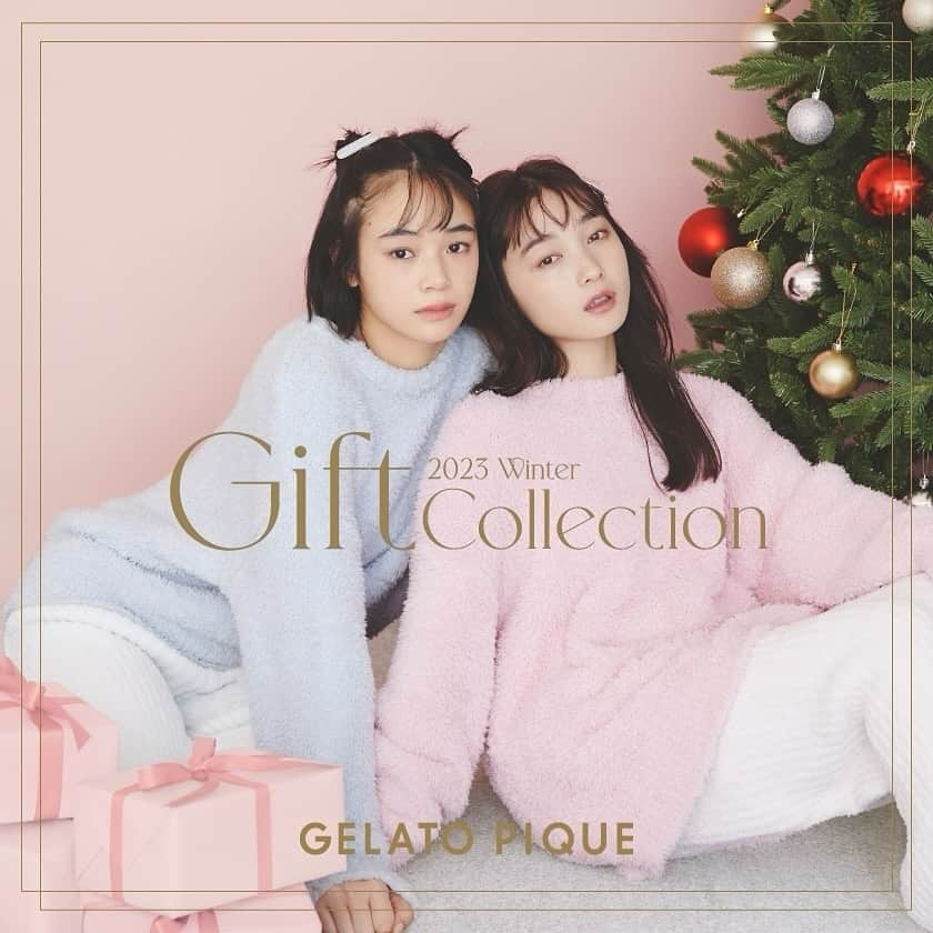 ジェラートピケのインスタグラム：「【NEW ARRIVAL】  Winter Gift Collection⛄️🎁  今年の終わりに大切なひとへ贈りたい、 感謝の気持ちや労いの気持ちを込めたギフト。 あたたかみのある着心地のルームウェアで 癒しや、ハッピーな気分をプレゼントしませんか。  #gelatopique #ジェラートピケ #roomwear #ルームウェア #gift  #ギフト #Christmas #クリスマス　 @gelatopique_official_snap @usagionline」