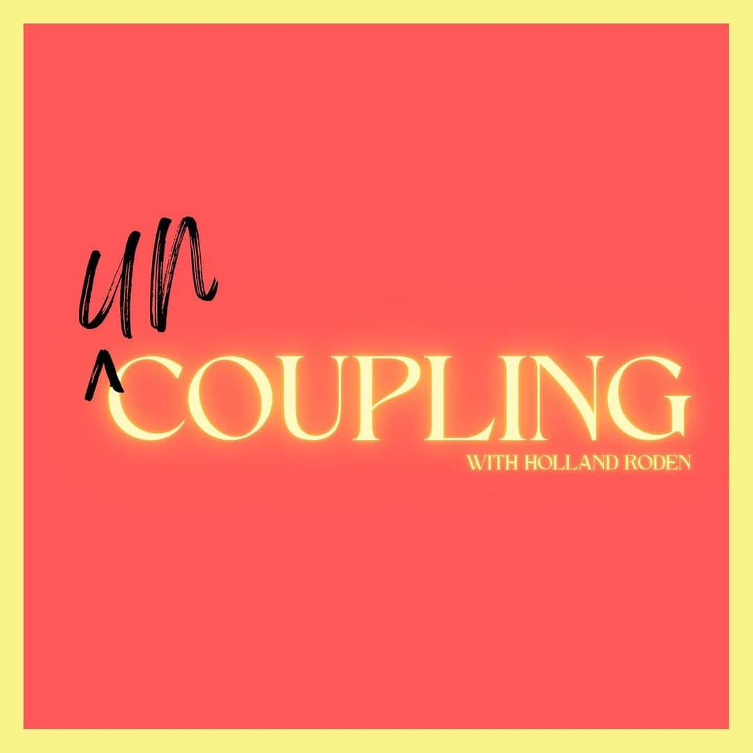 ホーランド・ロデンのインスタグラム：「UNCOUPLING AIRS IN ONE WEEK!   Click the link in our bio to subscribe to Stampede Podcast Network, where UnCoupling will be released, so you don’t miss a thing!   #podcast #hollandroden #relationships #uncoupling #healing」