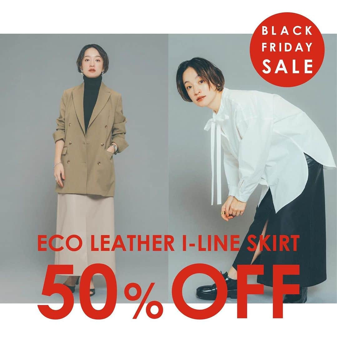 オブレクトさんのインスタグラム写真 - (オブレクトInstagram)「BLACK FRIDAY SALE 開催中🖤 MAX 80%OFF❗️   - 11/26(SUN)23:59まで  こちらは【高山都さん× oblekt】ウールニットセットアップ ￥24,200(税込)→￥12,100(税込) 50%OFFとなります❗️ ニットトップスとスカートのセット販売です✨ 残りわずかとなりますのでお早めに✨  BLACK FRIDAY SALE開催中です🖤 なんとMAX 80%OFF❗️ oblektの全てのアイテムが対象です✨  売り切れ必至商品もございますのでお早めに✨ 大変お得なこの機会にぜひご利用ください🌿  目玉商品はスライドでご覧ください👀✨  #oblekt #オブレクト #blackfriday #blackfridaysale  #ブラックフライデー #ブラックフライデーセール  #サステナブル」11月24日 16時34分 - oblekt_jp