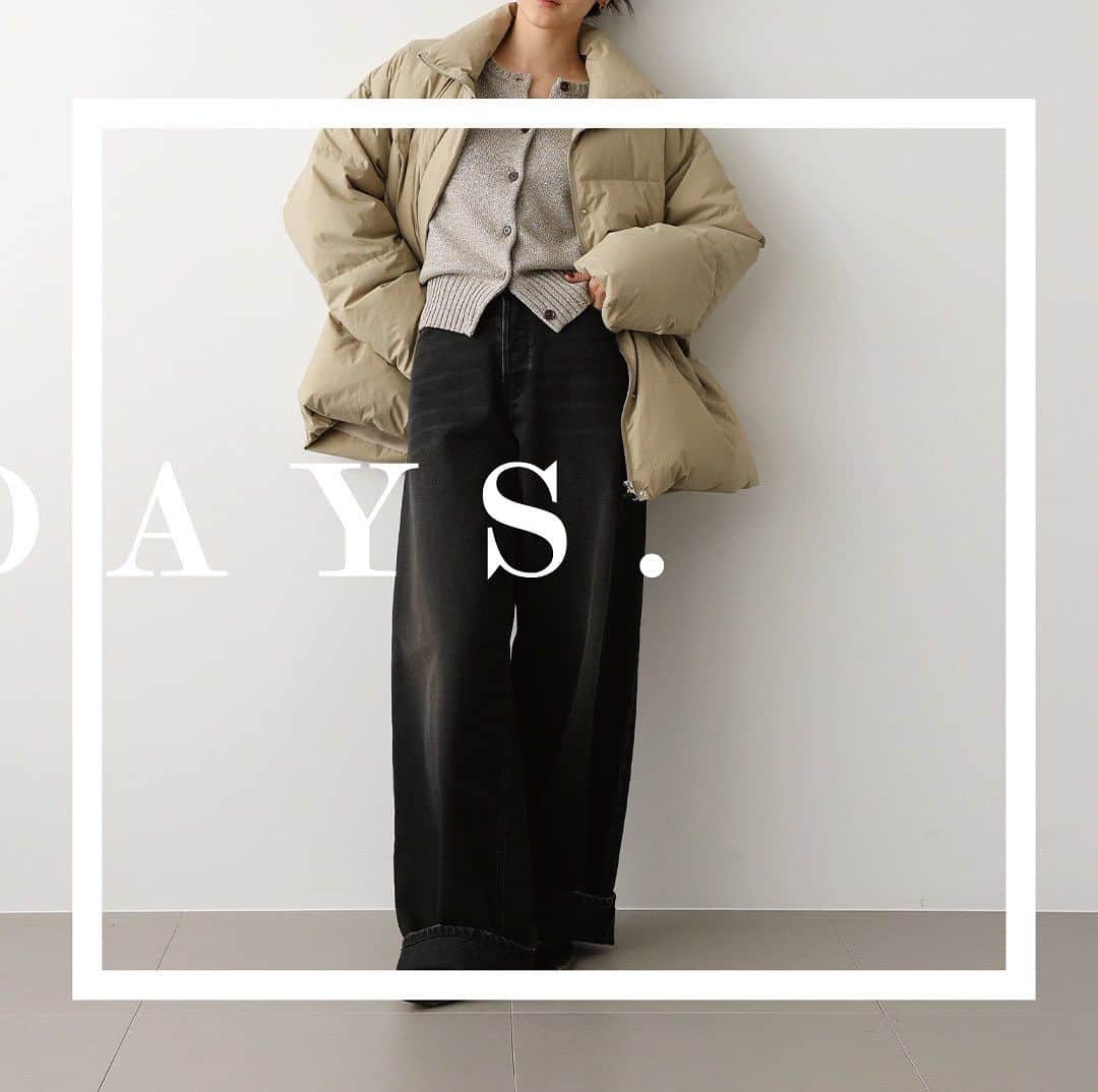 バビロンのインスタグラム：「Outer ¥39,600  Tops ¥20,900  Pants ¥38,500 @haikureofficial   #babylone #fashion  #2023winter」