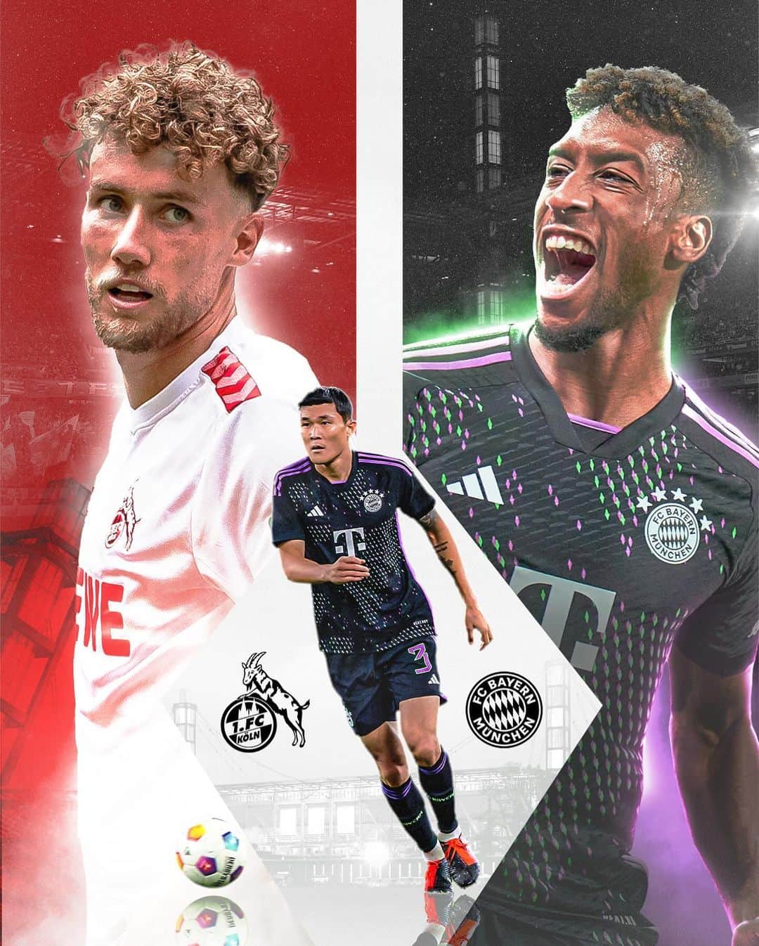 バイエルン・ミュンヘンのインスタグラム：「⭐ 𝓜𝓐𝓣𝓒𝓗𝓓𝓐𝓨 ⭐  The #Bundesliga is back again after the international break! 👊 #packmas  #KOEFCB #MiaSanMia」