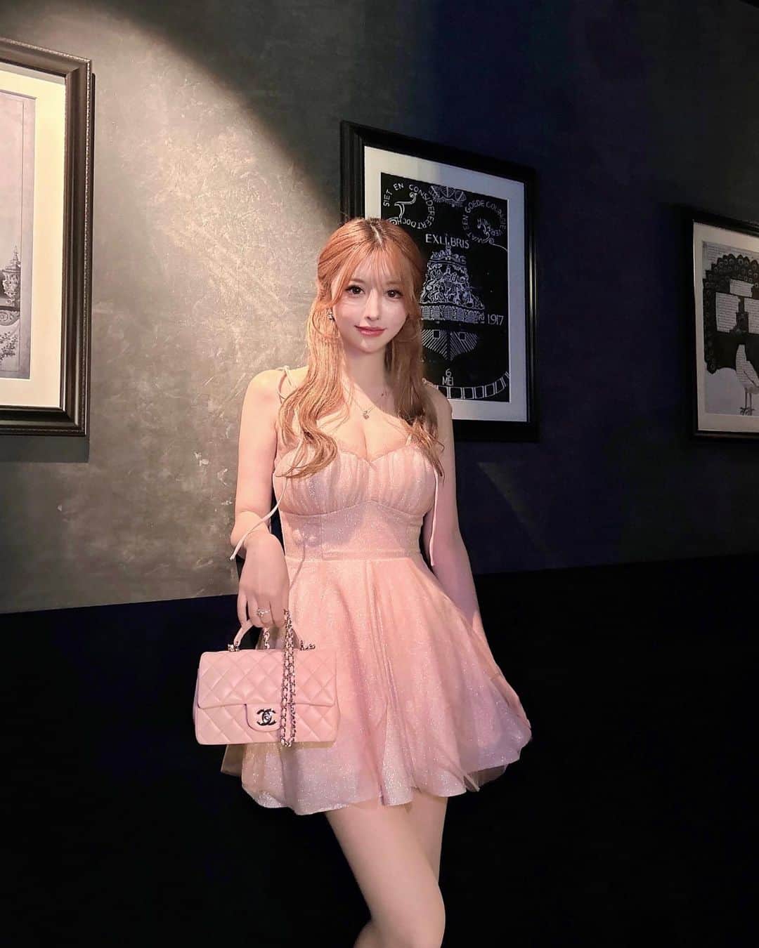ROBE de か黒 FLEURS】れみれみさんコラボドレス Sサイズ