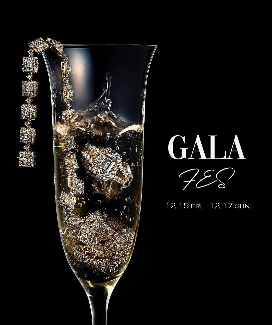 のインスタグラム：「〈GALA FES🎄〉12.15-12.17 今回のガラフェスのテーマはJewelry Magic✨🃏  見る角度によって百花繚乱の彩りを魅せる万華鏡のように、多彩なアプローチでジュエリーの新たな楽しみ方を ご提案します💍  ———————————————— EXPERIENCE 「体験する」⚒  【ジュエル マジックショー & Workshop】＼NEW／ @magic_shima   日本最古のマジックバー Magic Shima がガラフェス限定でプロデュースするジュエル・マジック✨🪄 マジックショーの後にはワークショップで簡単なマジックのコツを伝授します🃏 (お土産付き)  ◎開催日程 : 12/15（金）12/16（土）12/17（日） ①12:00～13:00 ②13:30～14:30 ③15:00～  16:00 ④16:30～17:30  *17日は③まで  ◎参加費 : 3000円   ◎参加人数 : 各回6名まで  下記eメールよりご予約を承ります。『ガラフェスマジック教室予約希望』『人数』『参加希望日時』を記載してください。  gala-fes@j-gala.co.jp  -————————————————— ALL ABOUT JEWELRY  「ジュエリーのすべて」💎  【ジュエリー何でも相談会💍】 ＼NEW／ @g_lab_okachimachi  ◇Repair （修理） ◇Reform （リフォーム） ◇Bespoke（お仕立て）  〈相談無料〉  ジュエリー・宝石のご相談 よろず承ります💎 お手持ちのジュエリーやルースのお持ち込み大歓迎❣️経験豊富な職人やデザイナーに何でもご相談ください😊  お仕立ては1000種類以上あるシルバーの鋳造枠からお選び頂けるセミオーダーが9900円〜。 1万種以上のデザインからお選びいただけるビスポークが15000円〜とリーズナブルな料金体系になっていますのでご安心を✨  期間中はその場での無料クリーニングも承っておりますので気軽にお立ち寄りください！  -————————————————— PAINT 「描く」🎨  【パステルアート Workshop】 ＼NEW／ @bigblue.y  〈12月16日（土）12月17日（日）のみ〉  パステル画は思いの温度をそのまま伝えるあたたかな表現が持ち味。仕上げに天然石をあしらって自分だけのジュエル・アートを創ってみませんか？💎  プロのアーティストが直接丁寧にコツをお伝えしますので初心者の方でも安心です。  ◎開催日程  12/16（土）12/17（日） (ご予約優先）  参加費: 1500円／所要時間: 約45分 *上記料金にアートに使用する宝石が含まれます(お支払いは現金のみ)  ご予約はInstagram DMで承っております👇 @bigblue.y  -————————————————— LAPIDARY 「研磨体験」💎  【Sai Gemmy Carving】 ＼NEW／ @sai_gemmy_carving  毎回大人気の研磨体験💎 アーティスティックな研磨にファンが多いSai Gemmy Carvingさんを講師に迎えたスペシャルなワークショップをはじめ、今回も充実の内容で皆さんをお迎えします✨  ◎開催日程  12/15（金）12/16（土）12/17（日） (予約優先・空き枠の中で当日先着順にご案内）  【研磨MENU】  ◇ Sai Gemmy Carving 研磨体験　1時間 8800円 通常の研磨体験ではお取り扱いのないレアストーンや高品質の石でミニカボションの研磨をしていただきます。  《Regular Menu》  ◇ シュガーローフカット研磨　1時間 8800円　 フローライト、ラピスラズリ  ◇ カボションカット研磨　1時間 6600円 フローライト、エンゼルフェザーフォローライトなど  ◇平面研磨（一面）30分 3300円 　*お持ち込みの石を使用  【タイムスケジュール】全日共通 11:10～ / 12:10～ / 13:30～ / 14:40～ / 15:50～ / 17:00-18:00 ※最終日は15:50〜の回が最終  （ご予約優先・空き枠の中で当日先着順にご案内）  *下記eメールよりご予約を承ります kawahara@gosho.ne.jp  -————————————————— SHOOT 「撮る」📸  Instagramの撮影を担当するプロカメラマンが一眼レフで宝石を撮影する際のお役立ちノウハウをレクチャーします！  〈12月15日（金）のみ〉  14:00-15:00 / 16:00-17:00 （事前予約不要・当日先着順でご案内)   -————————————————— BUY 「買う」🛍  ◇Watanabeya（カジュアルジュエリー） @watanabeya1  K10カジュアルジュエリーで高感度なジュエリーラバーの支持を集める「Watanabeya」 重ね付けリングのデザインバリエーションは圧巻💍  ◇東洋ルース（ルース）  約300種類の宝石を取り扱う日本トップクラスのルースブランド「東洋ルース」💎」