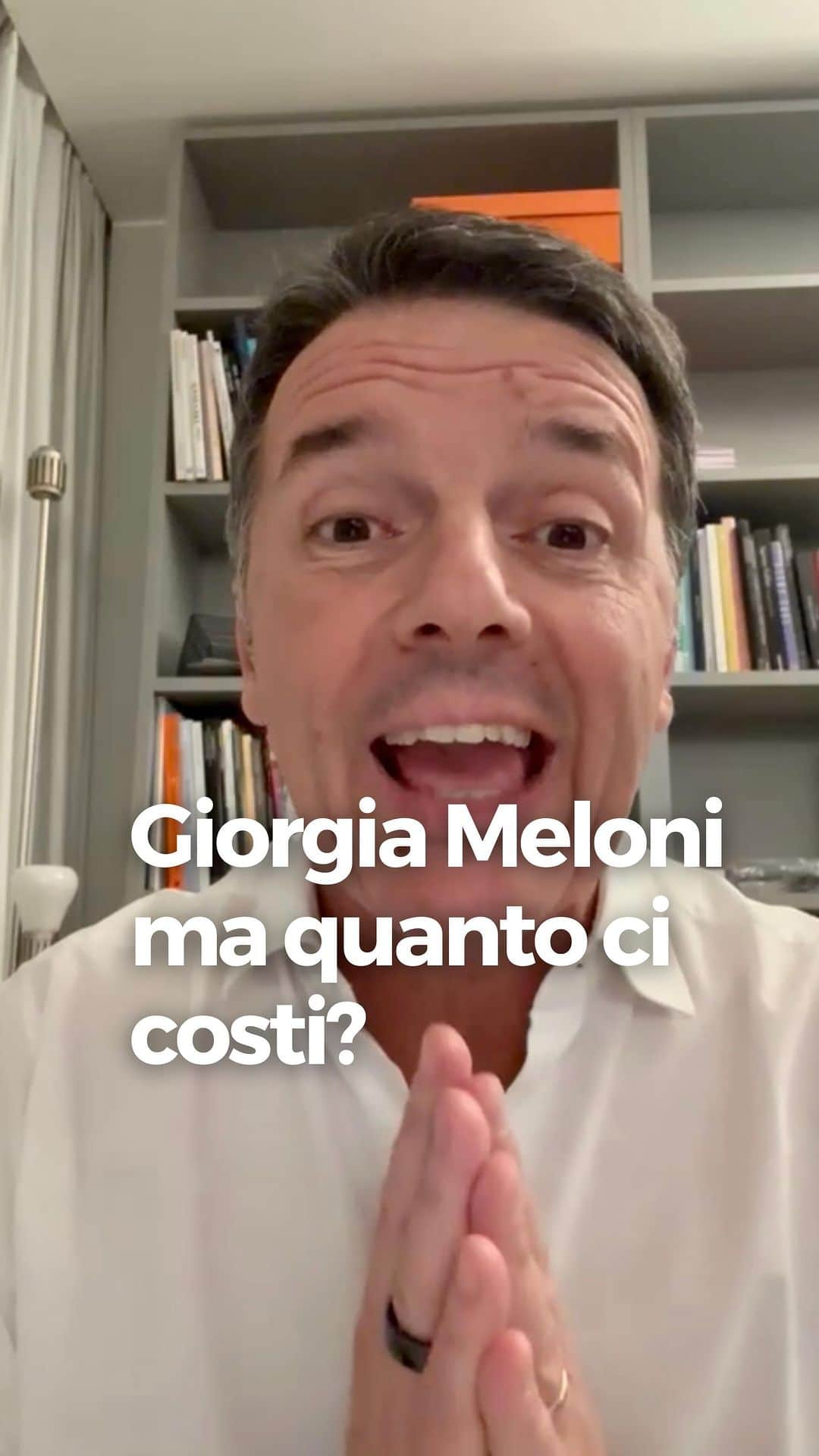 マッテオ・レンツィのインスタグラム：「Meloni: bugie sull’euro e aumento dei prezzi.  I numeri contro gli slogan」