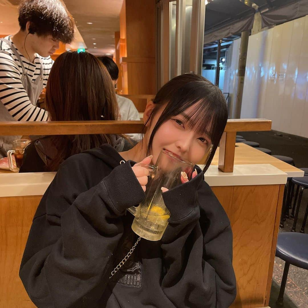 藍崎ゆきなさんのインスタグラム写真 - (藍崎ゆきなInstagram)「まだ酔ってないもん ． ． ． #渋谷 #渋谷居酒屋 #もんじゃ #くうや #shibuya」11月24日 17時37分 - yukinababy2