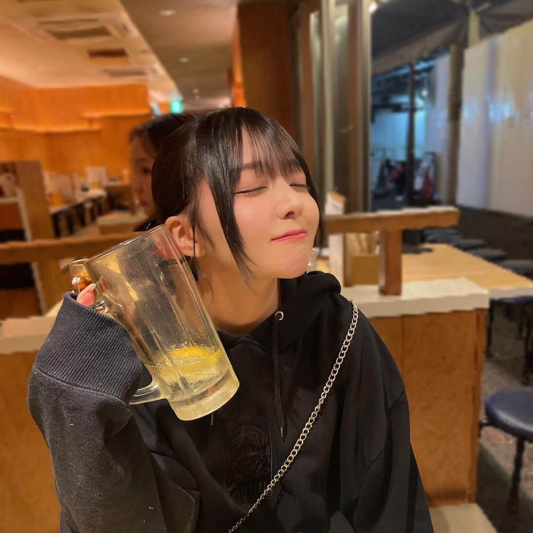 藍崎ゆきなさんのインスタグラム写真 - (藍崎ゆきなInstagram)「まだ酔ってないもん ． ． ． #渋谷 #渋谷居酒屋 #もんじゃ #くうや #shibuya」11月24日 17時37分 - yukinababy2