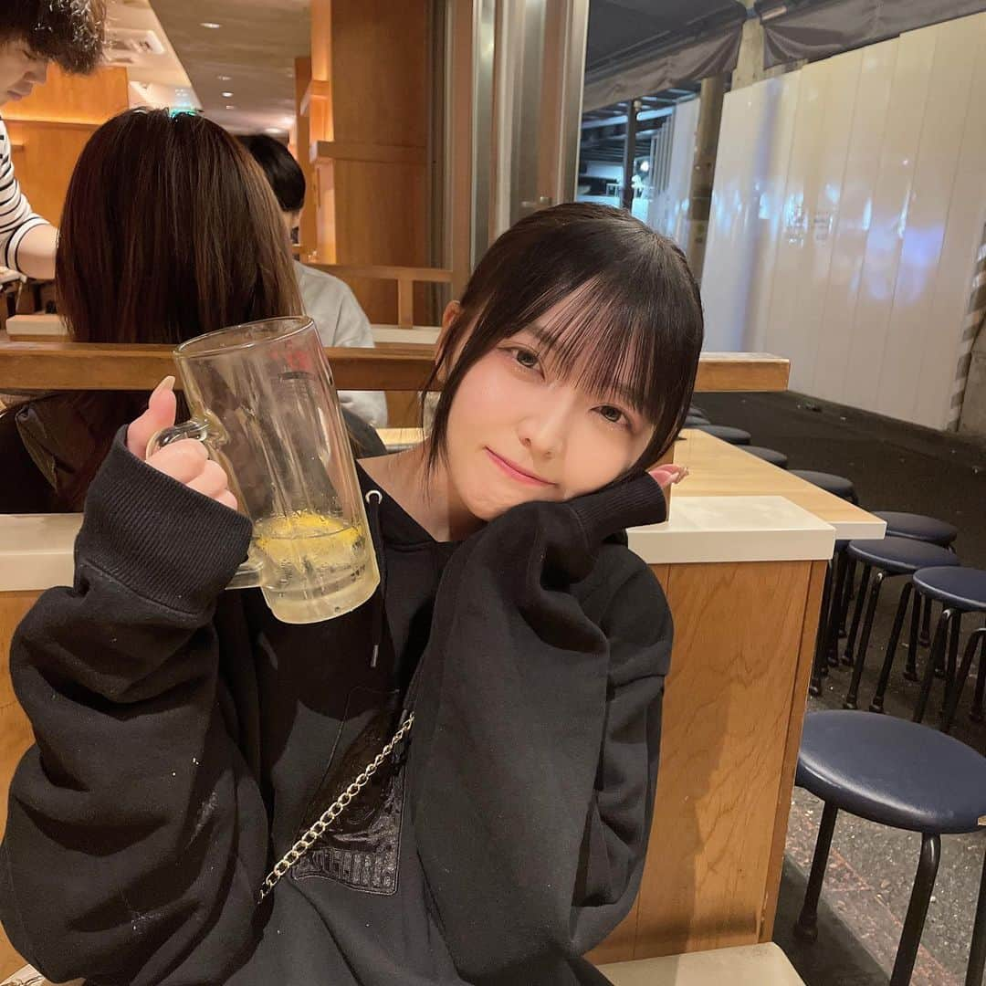 藍崎ゆきなさんのインスタグラム写真 - (藍崎ゆきなInstagram)「まだ酔ってないもん ． ． ． #渋谷 #渋谷居酒屋 #もんじゃ #くうや #shibuya」11月24日 17時37分 - yukinababy2