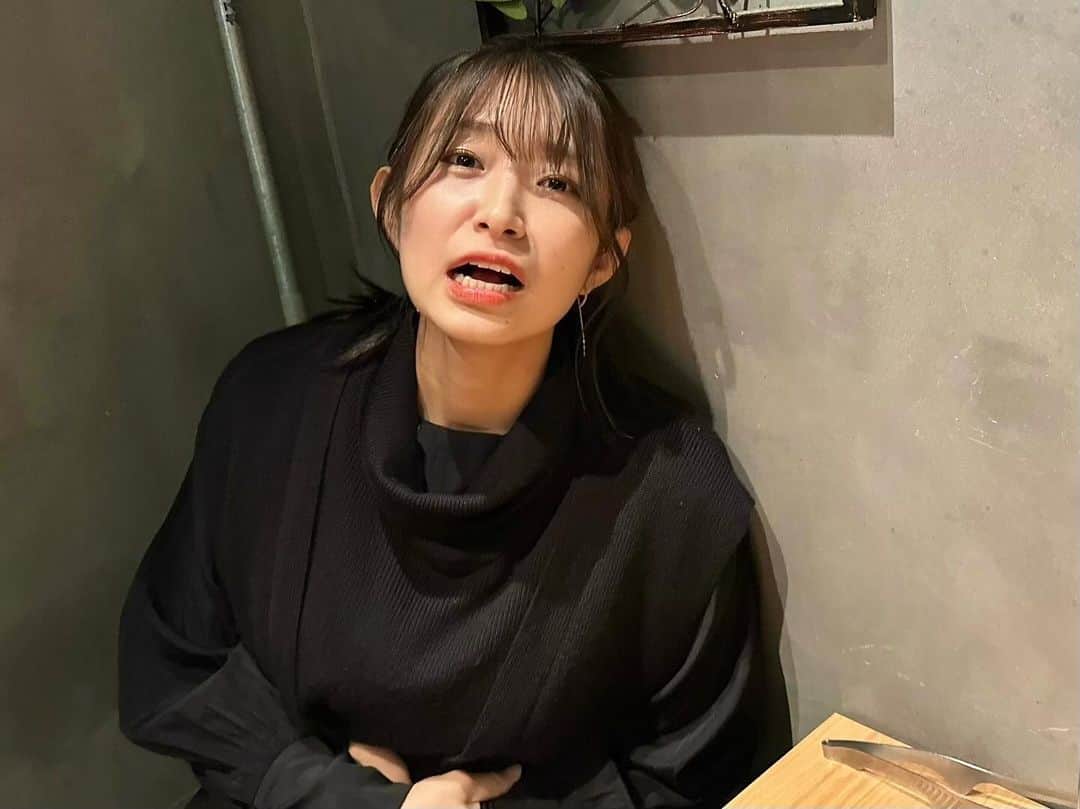 のインスタグラム：「. 親友とランチしたけど お腹いっぱいになりすぎた😨笑 . #楽しすぎってあっという間」