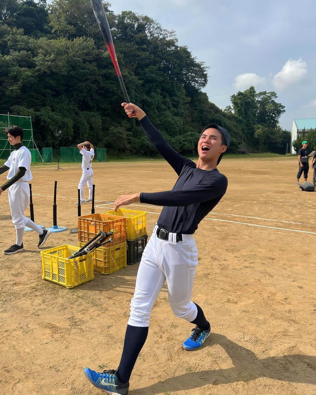 下剋上球児のインスタグラム：「👟⚾️  2017年入学、 ちょっぴり生意気な甲子園ボーイ中世古くん 「ザン高甲子園つれてくんは俺や！！」💥  第7話では彼の活躍もーー！？  #tbs #下剋上球児 #日曜劇場 #11月26日よる9時第7話放送💥」