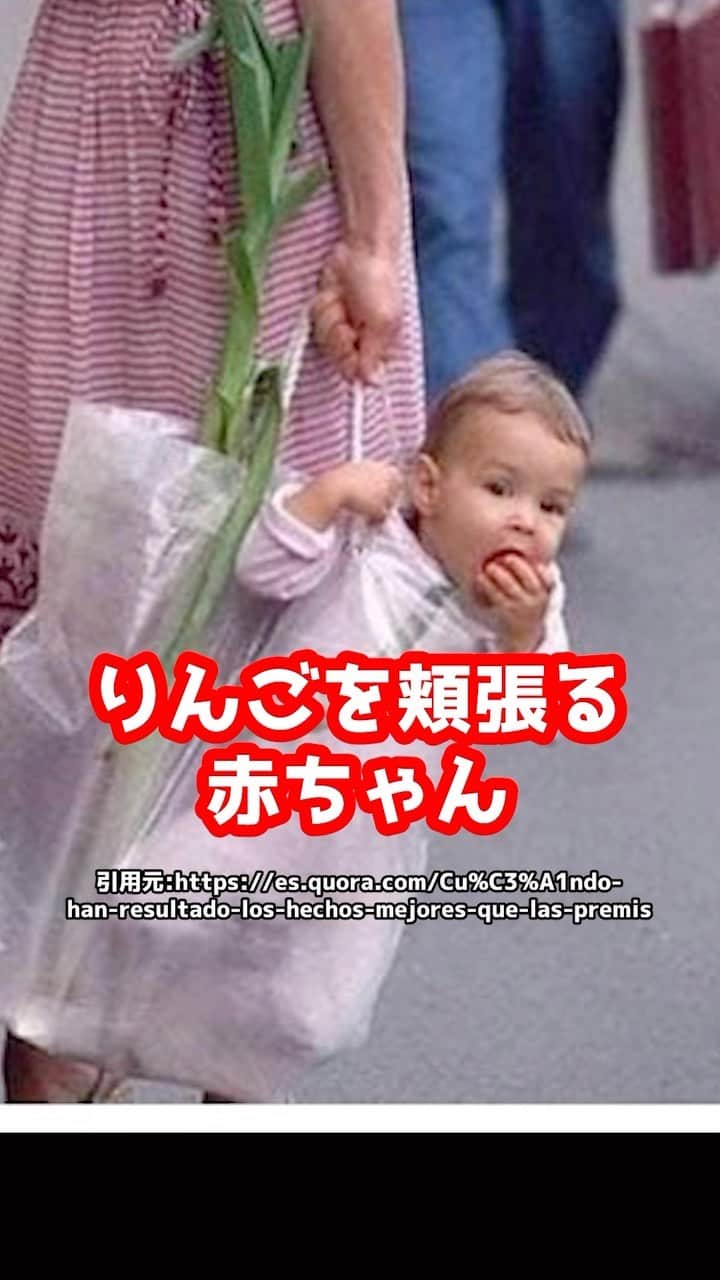 岡野タケシのインスタグラム：「買い物袋に入った赤ちゃん！？30年後この赤ちゃんの姿が・・・ #写真 #法律 #弁護士 #アトム法律事務所」