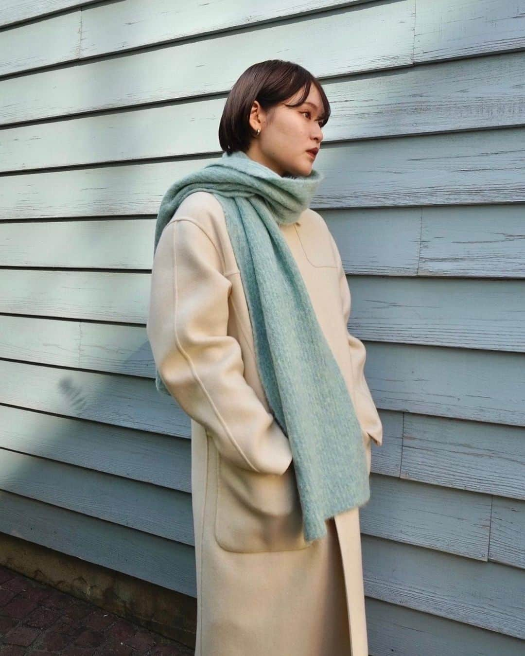 1LDKさんのインスタグラム写真 - (1LDKInstagram)「〈 MY___ 〉 ⁡ "KNIT SCARF" COL: YELLOW / MINT SIZE: FREE ¥19,800 TAX IN ⁡ 爽やかなメランジカラーのニットスカーフ。 モヘヤ混のふんわりとした風合いと、もっちりとした生地感が温かく包み込んでくれます。 ⁡ 取扱店舗 1LDK apartments. ( @1ldk_apartments )  1LDK AOYAMA ( @1ldk_aoyama ) 1LDK kyoto ( @1ldk_kyoto ) 1LDK annex ( @1ldk_annex ) 1LDK ONLINE STORE ⁡ #my_1ldk @my___official #1ldk #1ldkapartments #1ldkaoyama #1ldkkyoto #1ldkannex #1ldkshopofficial」11月24日 18時23分 - 1ldk_shop