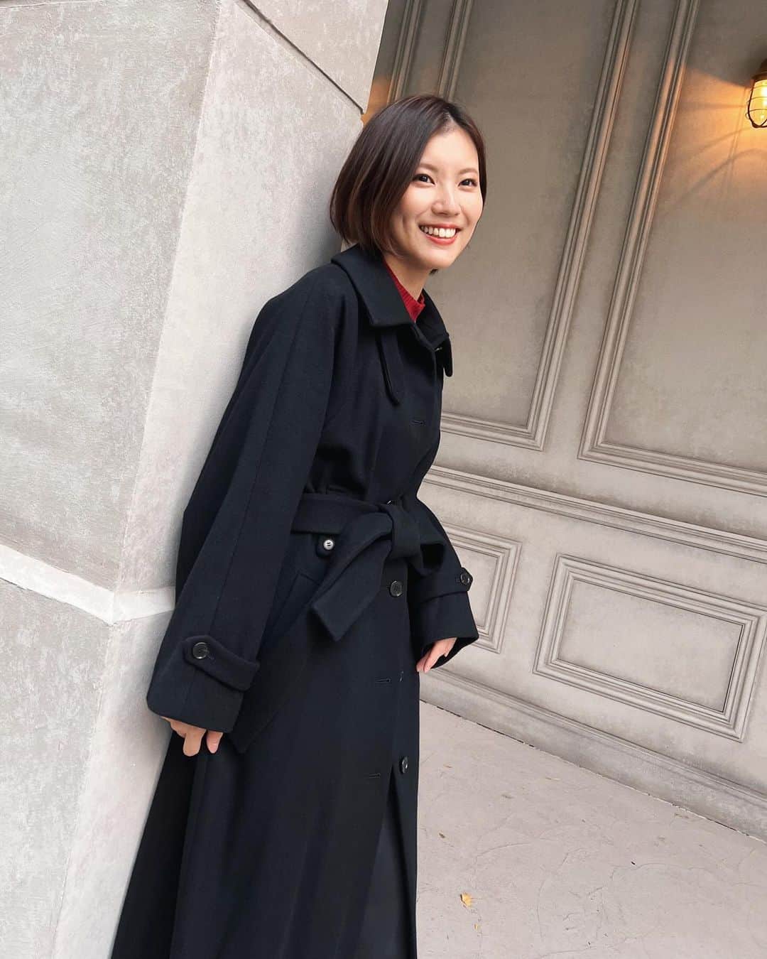 小林玲さんのインスタグラム写真 - (小林玲Instagram)「.  ⁡ ⁡NEWコート🐈‍⬛✨ ⁡ ⁡ 意外にも？ 黒のコート持ってなかったから、遂に！☺︎  ⁡ ⁡色々な着方楽むぞ〜ｯｯｯ ⁡ ⁡  #unitedtokyo #coat #fashion  ⁡」11月24日 18時23分 - rei.kobayashi