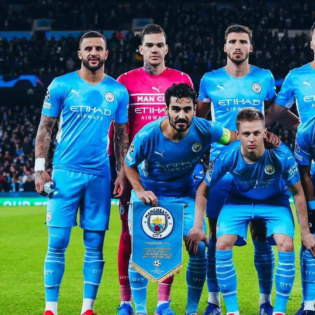 マンチェスター・シティFCのインスタグラム：「On this day in 2021, we beat PSG 2-1 at the Etihad! 🤩」