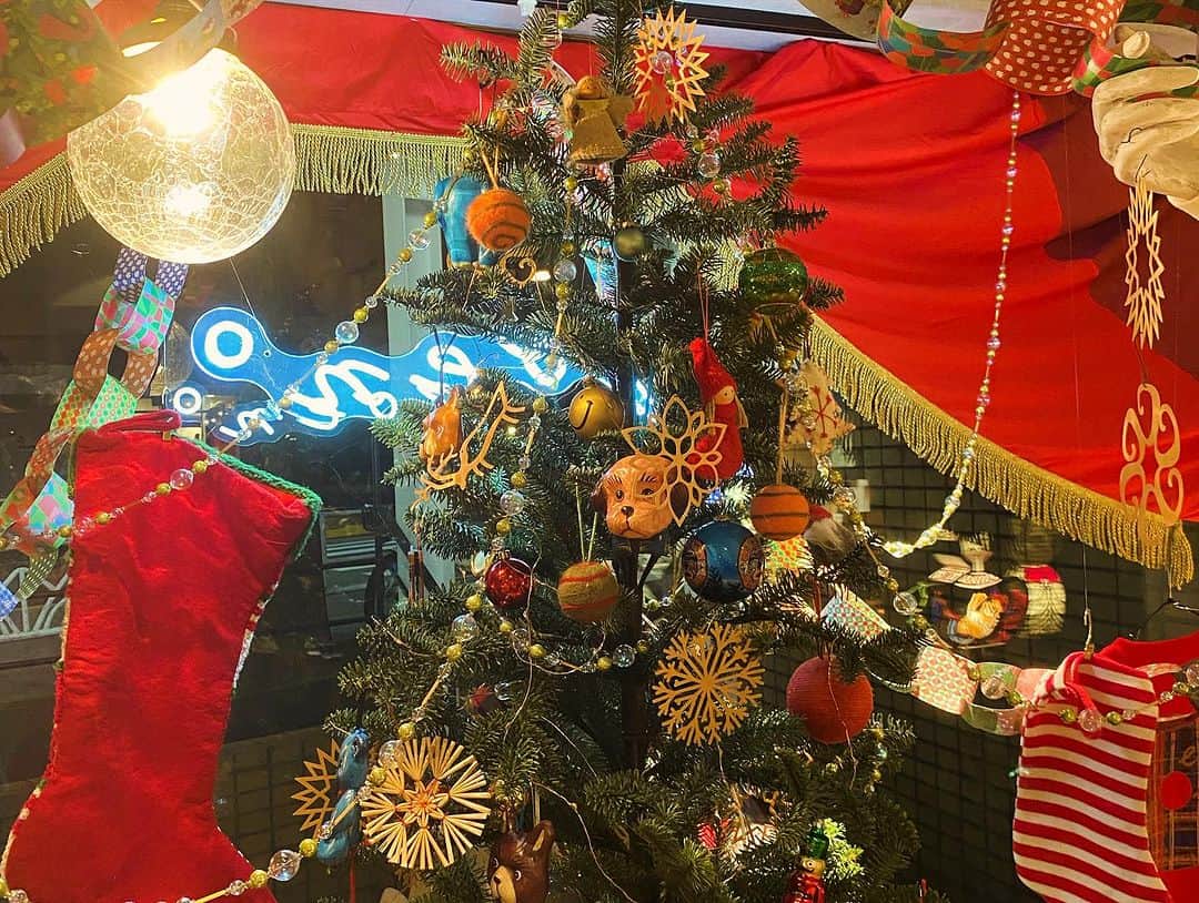 森本千絵さんのインスタグラム写真 - (森本千絵Instagram)「#xmas #christmas  #goen の　#クリスマス 🎄  ateliergoen°のクリスマスがとても可愛いです💕 ぜひ　#クリスマスプレゼント を探しに、 クリスマス気分を味わいにいらしてください。  キネコ国際映画祭に来れなかった皆様、goen°では #チェコ　の作家の　@yumicher  林由未さんの アクセサリーやオーナメントがたくさん。  菩提樹から出来たピアス、イヤリングはとっても軽くて チャーミングです♫  ぜひいらしてくださいね。」11月24日 18時38分 - chiemorimoto_goen