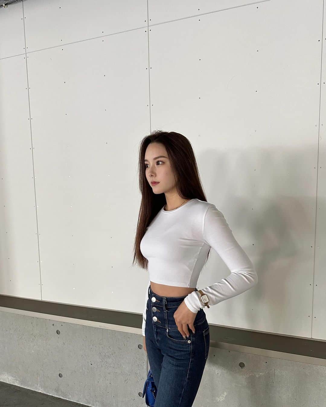 原田美優さんのインスタグラム写真 - (原田美優Instagram)「. 今週週5京都🍁⠜ 大阪この服装で過ごせるけど 京都ダウン無かったら寒すぎる🥲  . #denim #denimcode #denimstyle #大阪」11月24日 18時58分 - harada.myu