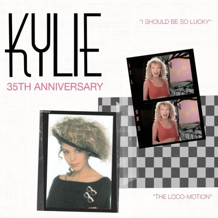 カイリー・ミノーグのインスタグラム：「I'd never have guessed 35 years ago, when I recorded The Loco-Motion, that I'd be performing it now in VEGAS! Thank you Lovers!!! The re-issue is out now 🩷💙」