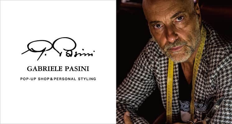 ストラスブルゴのインスタグラム：「⁡ -GABRIELE PASINI POP-UP SHOP & PERSONAL STYLING ポップアップ ショップ & パーソナルスタイリング- ⁡ 伝統的なサルトリアーレの技術と現代的なファッション感覚をミックスした独自の世界観で人気を博すGABRIELE PASINI（ガブリエレ パジーニ）。同ブランドを手掛けるガブリエレ・パジーニ氏は、デザイナーという枠にとどまることなくメディアからも注目を集めるファッショニスタとして知られ、そのスタイルに敬意を表し「モデナの怪人」の異名を取ります。 今回、そんなガブリエレ・パジーニ氏がおよそ4年ぶりに待望の来日を果たします。当日は通常の買い付けにはない豊富なアイテムが店頭に揃うほか、パジーニ氏から直接スタイリングのアドバイスも受けられるなどまさに特別な1日です。さらに、当日ガブリエレ パジーニのアイテムをお買い上げいただいたお客さまにはブランドにちなんだスペシャルなギフトをプレゼントいたします。この機会にぜひその世界観をお楽しみください。 ⁡ ※プレゼントは数量限定につきなくなり次第終了となります。 ※パーソナルスタイリングをご希望のお客さまへは、スムーズなご案内のため事前のアポイントをお勧めしております。詳しくは店舗までお問い合わせください。 ⁡ DATE｜日程 11月 25日 (土) 東京ミッドタウン店 @strasburgo_midtown_ms」