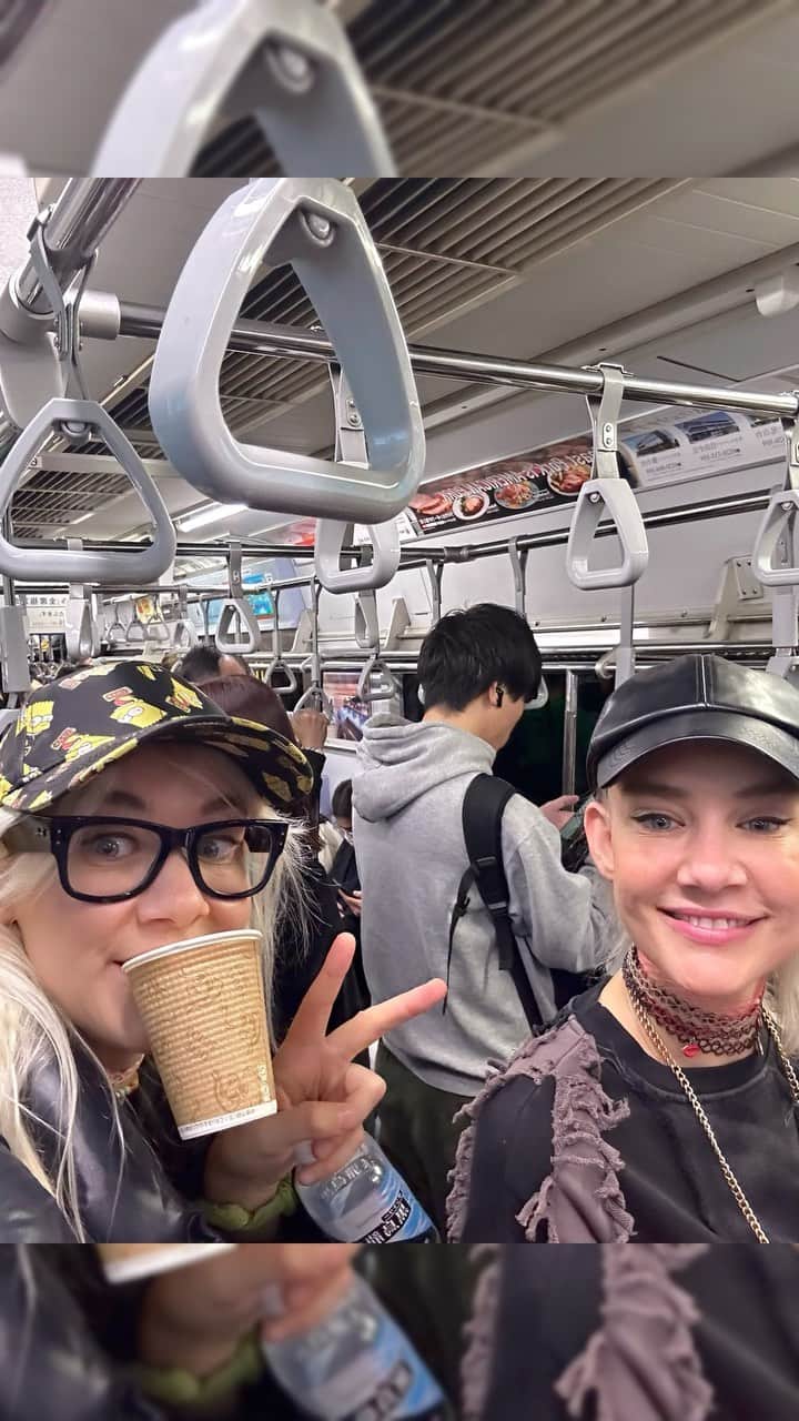 NERVOのインスタグラム：「Last few days in TOKYO, JAPAN lookin like this!! 🥰🇯🇵🙏🥹🍜🛍️🍡🍱👯‍♀️💖 it’s been a long time since we’re here in one of our most favourite cities in the world!! Squeezed in some shopping, exploring, and had oishii ramen after some productive studio sessions (We’re doing some writing sessions while we are here and will hopefully write some other records like we did for @daichimiura824 Namie Amuro & Kana Nishino 🤩🤩). 🎶 Playing at @celavitokyo YAYY CANT WAIT🤯😆😆  PS. Do you guys like Liv’s new glasses 🤓🤓?   #NERVOinAsia #Japan #Tokyo #Harajuku #ramen #tourlife」