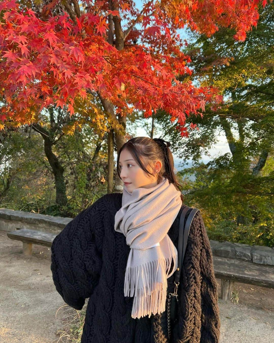 吉井美優さんのインスタグラム写真 - (吉井美優Instagram)「紅葉綺麗だった 🌬🍁」11月24日 20時09分 - miyu_yoshii32