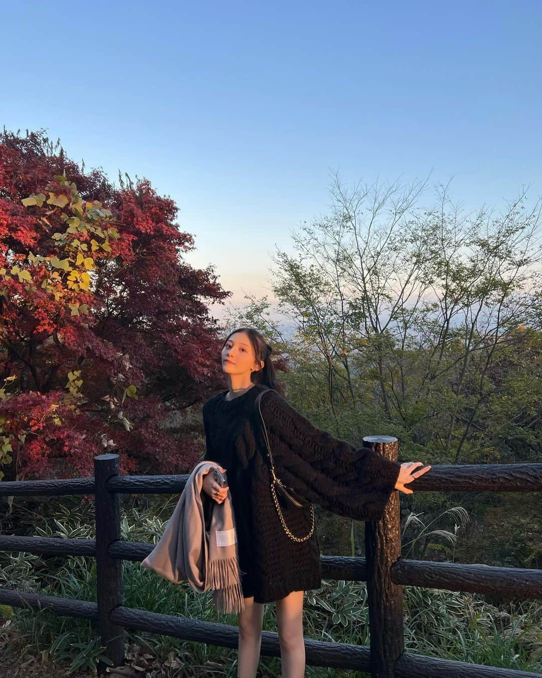 吉井美優さんのインスタグラム写真 - (吉井美優Instagram)「紅葉綺麗だった 🌬🍁」11月24日 20時09分 - miyu_yoshii32