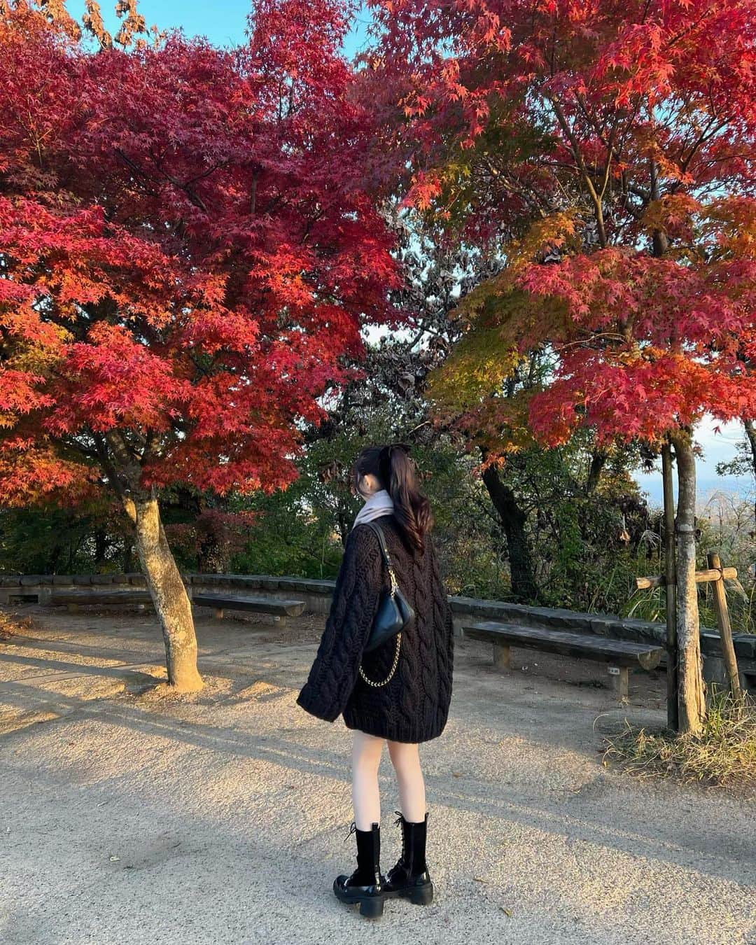 吉井美優さんのインスタグラム写真 - (吉井美優Instagram)「紅葉綺麗だった 🌬🍁」11月24日 20時09分 - miyu_yoshii32