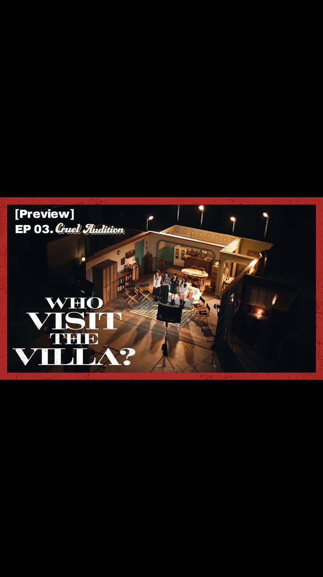 SMエンターテインメントのインスタグラム：「[EP 03. Preview] Who visit the VILLA? : Cruel Audition | aespa 에스파 MYSTERY DRAMA ORIGINAL SERIES 📺   https://youtu.be/__wKJD7V10Y   ‘Who visit the VILLA?’ Release Schedule 📍 aespa YouTube Channel EP 01 ➫ https://youtu.be/p3JoA69072o EP 02 ➫ https://youtu.be/WB9Y1XlqwYQ EP 03. Cruel Audition: Nov 25 10PM(KST)   #aespa #æspa #에스파 @aespa_official  #Drama #aespaDrama #WhovisittheVILLA #aespaORIGINALSERIES #HideandSeek #Whoareyou #CruelAudition」