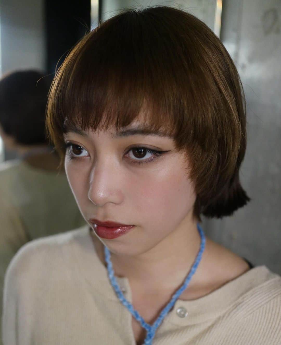 ヨウノスケのインスタグラム：「伸ばしていこー💇🏼」