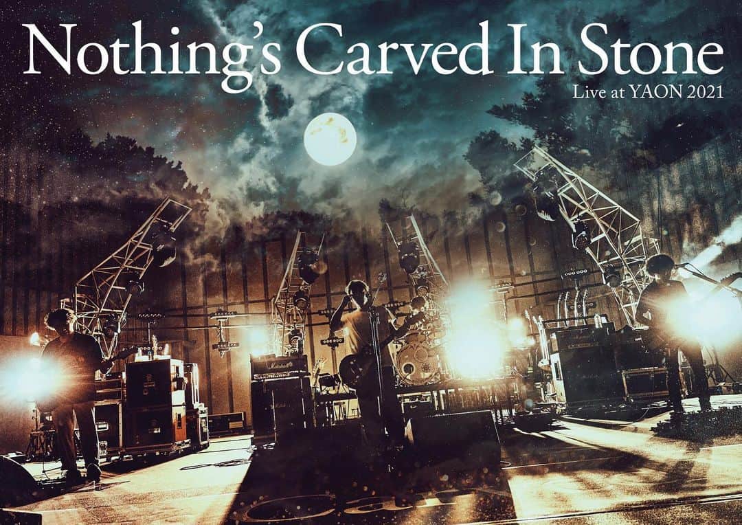 Nothing’s Carved In Stoneのインスタグラム：「【15th Anniversary History】 ⁡ ■2021年 10th LIVE DVD＆Blu-ray 『Live at 野音 2021』ジャケット写真 2021年12月リリース ⁡ 収録曲 01. Assassin 02. You're in Motion 03. Spirit Inspiration 04. Bog 05. Who Is 06. Words That Bind Us 07. Wonderer 08. きらめきの花 09. Prisoner Music 10. Everlasting Youth 11. Red Light 12. Diachronic 13. Milestone 14. TRANS.A.M 15. In Future 16. Music 17. Beginning 18. Out of Control 19. Beautiful Life ⁡ ——————— Nothingʼs Carved In Stone 15th Anniversary "Live at BUDOKAN" 2024年2月24日(土)日本武道館 OPEN 16:30 / START 17:30 ⁡ ▼チケット ・指定席：8,200円(税込) ・学割指定席：6,200円(税込) ・ファミリー指定席：【親】8,200円(税込) / 【子供】6,200円(税込) ⁡ 明日11/25(土)10:00〜チケット一般発売開始！ ⁡ #NothingsCarvedInStone #ナッシングス #NCIS #SilverSunRecords #liveatbudokan #日本武道館 #ナッシングス武道館」