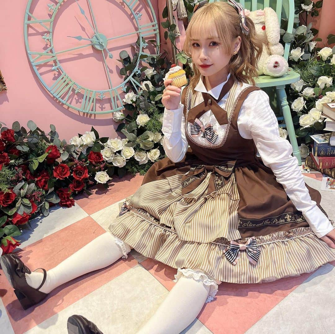 増井みおさんのインスタグラム写真 - (増井みおInstagram)「まさかまたロリータを着れるとは🧁🤭 #lolita #ロリータ　#harajuku #kawaii」11月24日 20時23分 - mio006