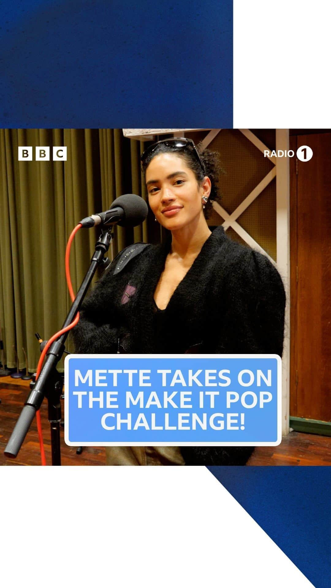 BBC Radioのインスタグラム：「@mettenarrative covers @troyesivan in the ‘make it pop challenge’ ✨   listen on @bbcsounds 💞」