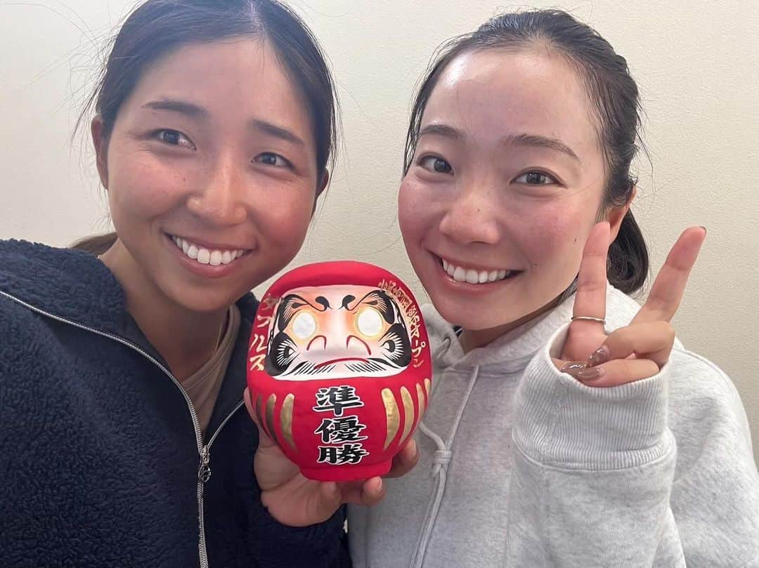 小堀桃子のインスタグラム：「. . . $100,000 高崎、ダブルス準優勝でした🥈👭 . たくさんの方にみてもらえて嬉しかったです😊 . . . #takasaki #高崎 #橋本総業ホールディングス #ダンロップ #ダンロップテニス #dunlop #dunloptennis #teamlb #matsukibuilding #minimu #mcナースネット #テニス #tennis #テニス女子 #テニスウェア #アスリート #アスリート女子」