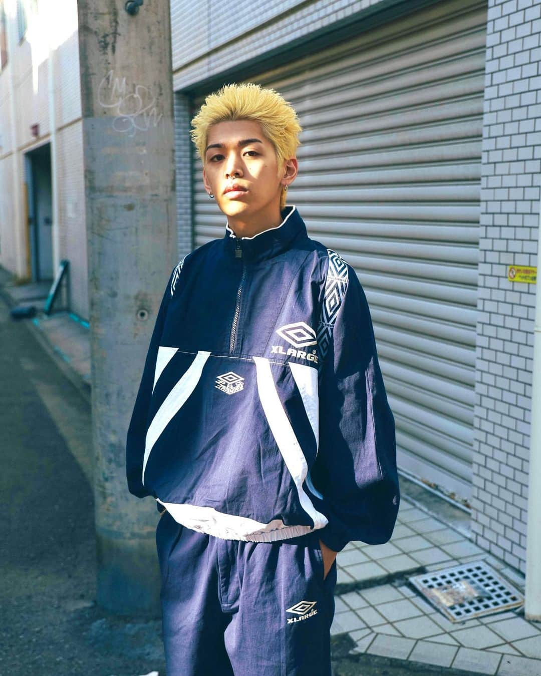 XLARGE®︎ SNAP XLARGE®︎ official SNAP instagramさんのインスタグラム写真 - (XLARGE®︎ SNAP XLARGE®︎ official SNAP instagramInstagram)「@hiiron_ #xlharajuku  - XLARGE×UMBRO HALF ZIP PULLOVER JACKET - XLARGE×UMBRO DRILL PANTS #xlarge #xlargejp #xlarge_snap #エクストララージ #umblo #アンブロ」11月24日 20時46分 - xlarge_snap