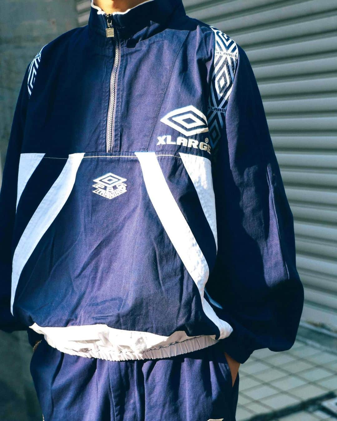 XLARGE®︎ SNAP XLARGE®︎ official SNAP instagramさんのインスタグラム写真 - (XLARGE®︎ SNAP XLARGE®︎ official SNAP instagramInstagram)「@hiiron_ #xlharajuku  - XLARGE×UMBRO HALF ZIP PULLOVER JACKET - XLARGE×UMBRO DRILL PANTS #xlarge #xlargejp #xlarge_snap #エクストララージ #umblo #アンブロ」11月24日 20時46分 - xlarge_snap