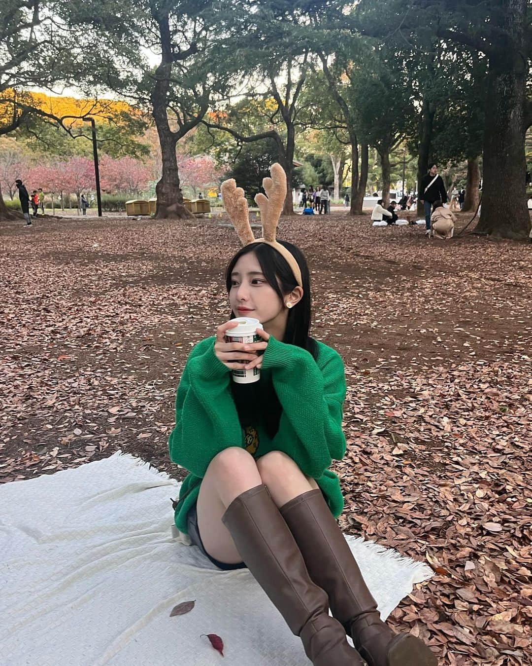 大西陽羽さんのインスタグラム写真 - (大西陽羽Instagram)「💚🤎💚🤎」11月24日 20時55分 - 0024_aki