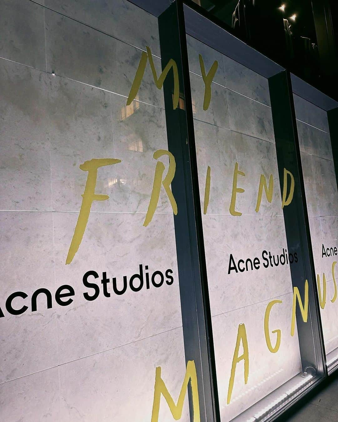 ギュテさんのインスタグラム写真 - (ギュテInstagram)「Acne Studios ”My Friend Magnus” Book Launch Party  #acnestudios #pr」11月24日 20時57分 - kimgyutae_official