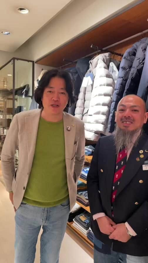 PITTI SNAP by BEAMSのインスタグラム：「ドンムットーネのBello Bello inビームス 札幌 オススメアウターをご紹介。」