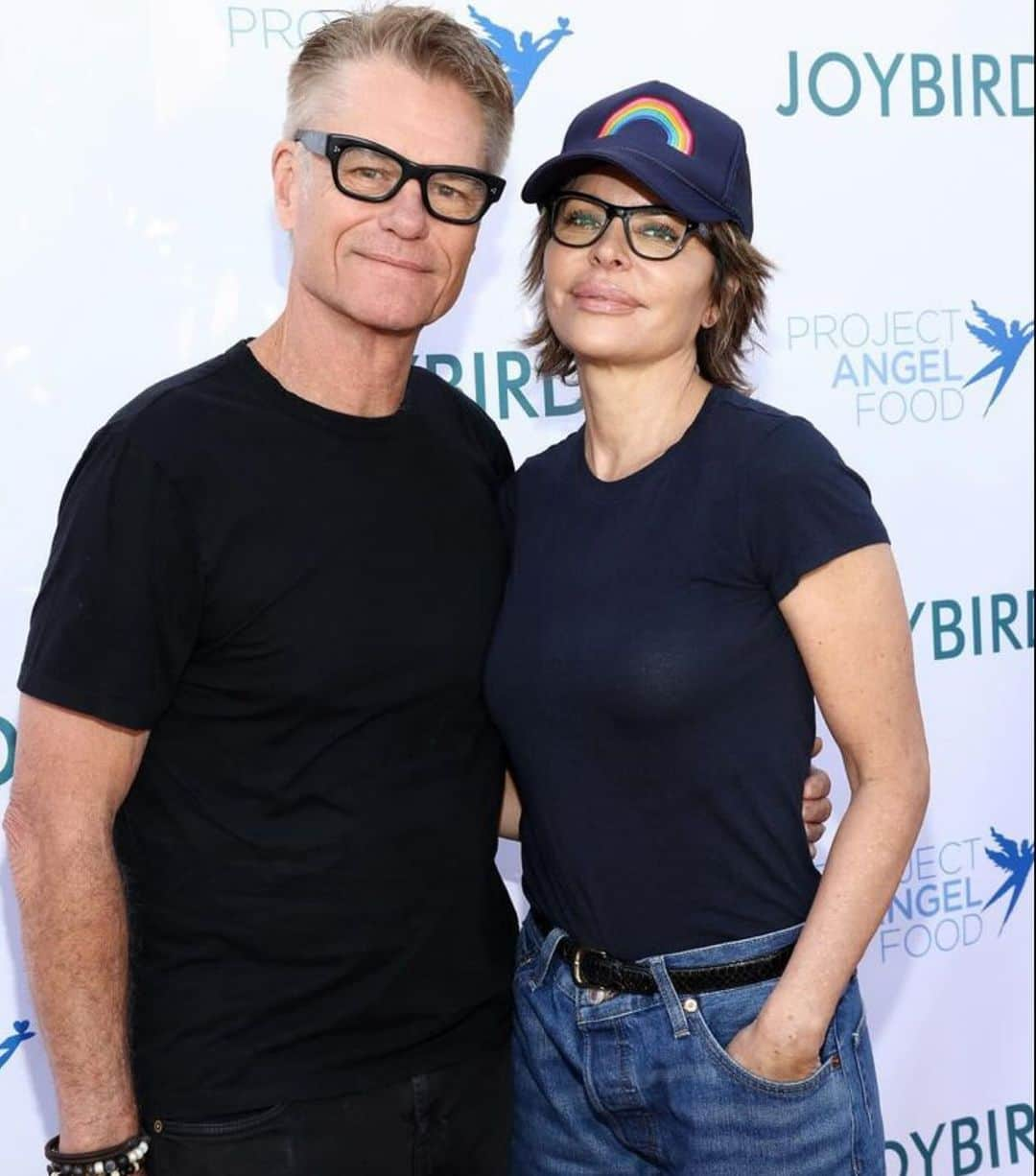 リサ・リナさんのインスタグラム写真 - (リサ・リナInstagram)「Very Happy to spend the first part of the Thanksgiving Day with my Harry Hamlin preparing meals for @projectangelfood 💙」11月25日 8時02分 - lisarinna