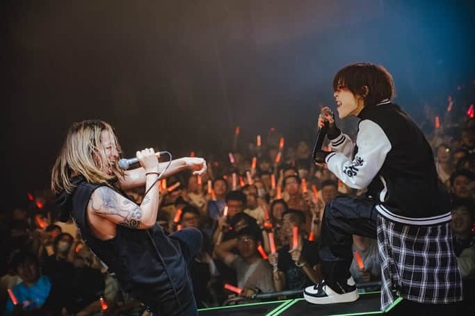 ナノさんのインスタグラム写真 - (ナノInstagram)「It was an unforgettable experience collabing with Survive Said The Prophet at #AFASG23  Thank you and Rock on!  Photos by @shotby_dm」11月25日 6時34分 - nanonano_me