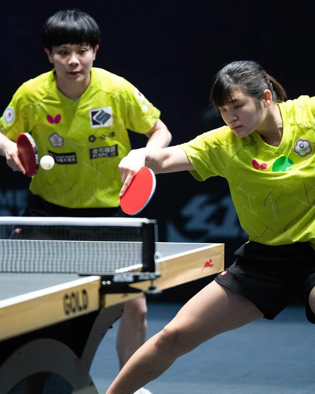 ITTF Worldのインスタグラム：「Some superb points from Cheng I-Ching and Li Yu-Jhun back at the #WTTGoa Women's Doubles Final 🔥  Catch the Chinese Taipei duo at #WTTNagoya, happening from 15 - 17 Dec 🔜  #WTTFinals #PingPong #TableTennis」