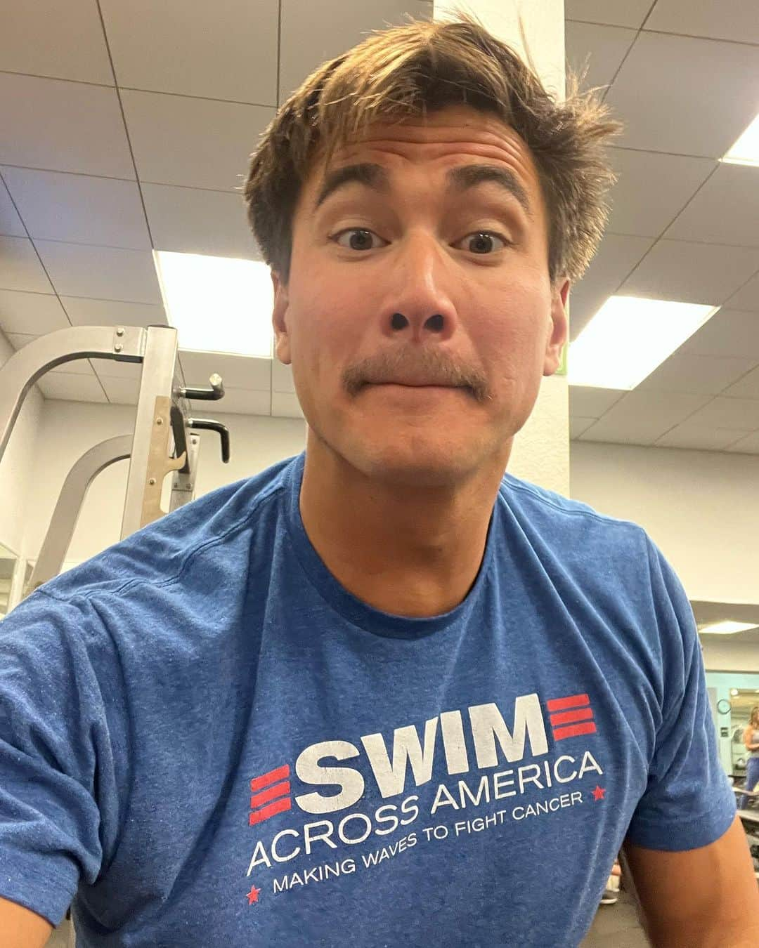 ネイサン・エイドリアンさんのインスタグラム写真 - (ネイサン・エイドリアンInstagram)「Todays swim was to honor my friend Brent Rutemiller, who is raising money this November with Swim Across America. Brent was the publisher for Swimming World Magazine that has been so kind to me all these years.  In June of 2023, hospice came to his house and he was making arrangements for palliative care. And today, through the miracle of modern medicine, he is with us in the state of “Very Good Partial Remission.” For those who are fortunate enough to not speak cancer, this means he was really sick and he was put on a trial drug that worked!  This December marks the 5th anniversary of my own cancer diagnosis and I am thankful every day for those that dedicate their lives to researching life saving treatments for these deadly diseases.   Check out the link in my bio for more info!」11月25日 7時28分 - nathangadrian