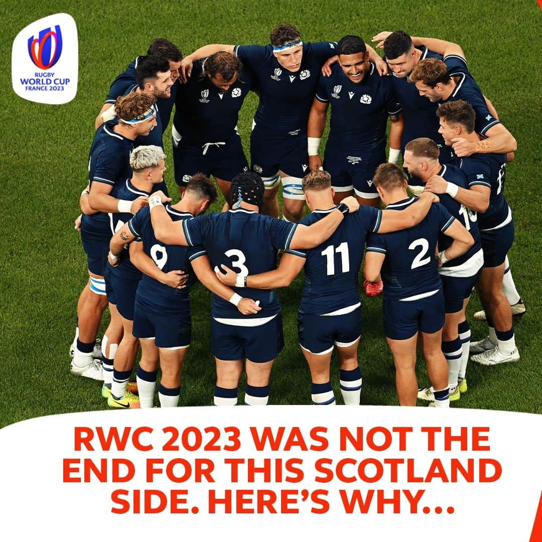 ラグビーリーグ・ワールドカップのインスタグラム：「Scotland will be back 💪   #RWC2023」