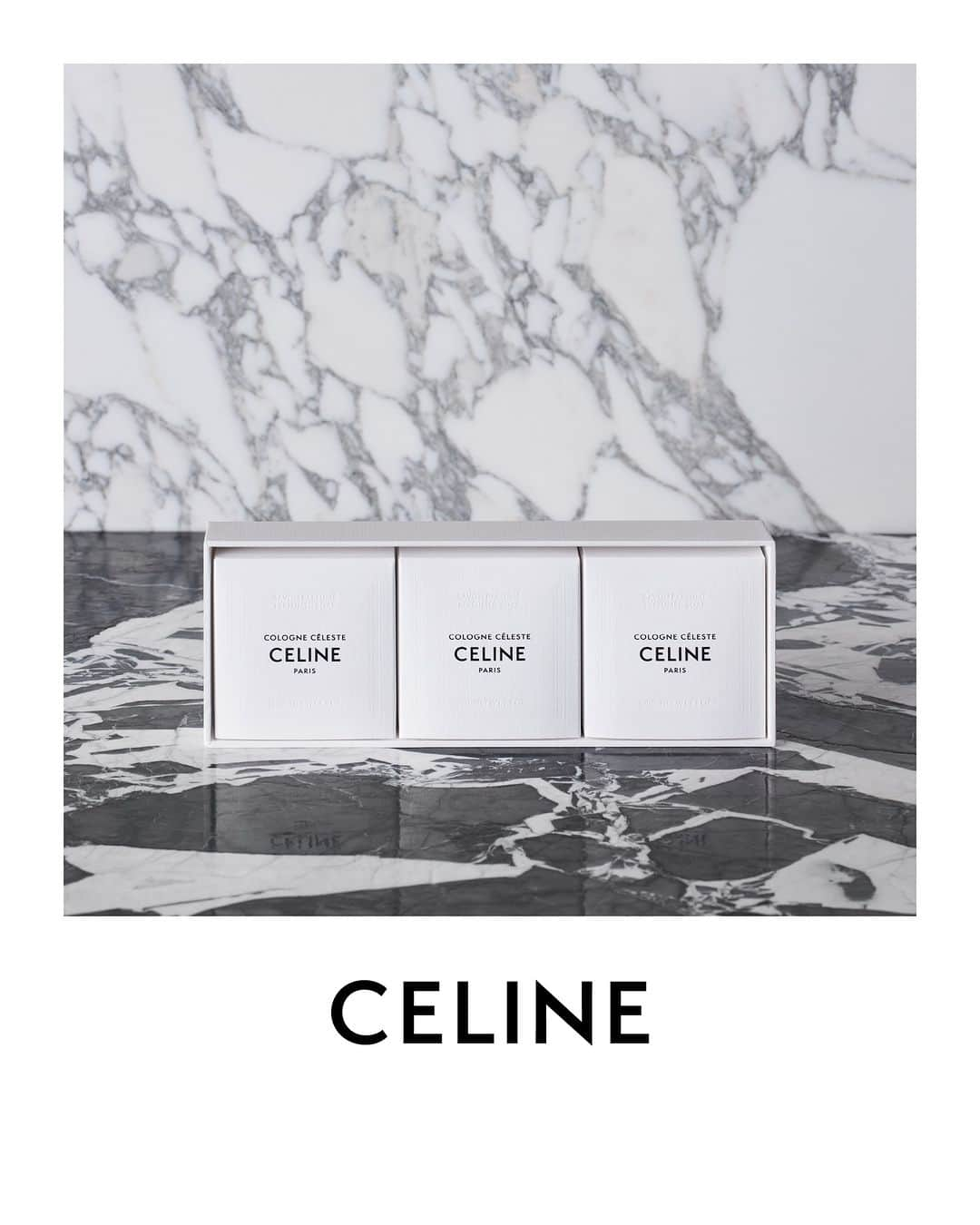 Celineさんのインスタグラム写真 - (CelineInstagram)「CELINE HAUTE PARFUMERIE  CELINE PERFUMED SOAPS SET  COLLECTION AVAILABLE IN STORE AND ON CELINE.COM  @HEDISLIMANE PHOTOGRAPHY​ ​ #CELINEHAUTEPARFUMERIE #CELINEBYHEDISLIMANE」11月24日 23時02分 - celine